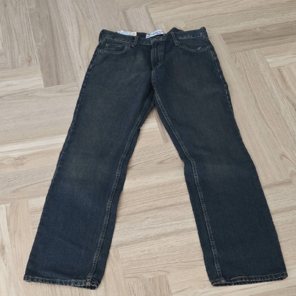 DENIZEN BY LEVI Men's BROWN WASH Denim Jeans W32 L34